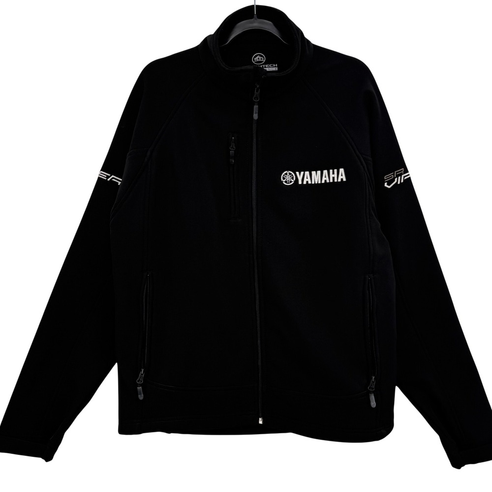 Yamaha Softshell Jacket Men M Black Stormtech Performance Racing Snowmobile